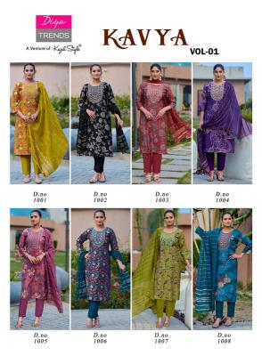 Diya trends kavya vol 1 wholesale kurtis online shopping india